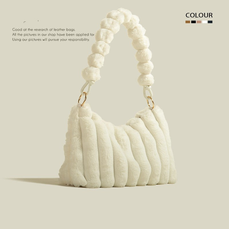 Plush Underarm Bag