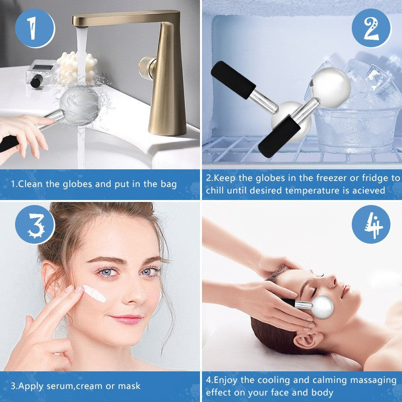 Ice Facial Massage Roller