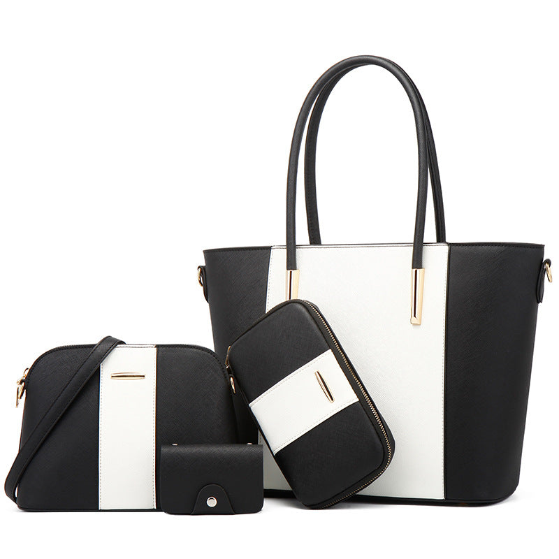 Two-Piece PU Leather Crossbody Bag Set