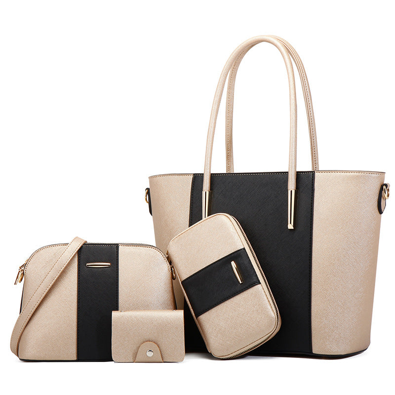 Two-Piece PU Leather Crossbody Bag Set