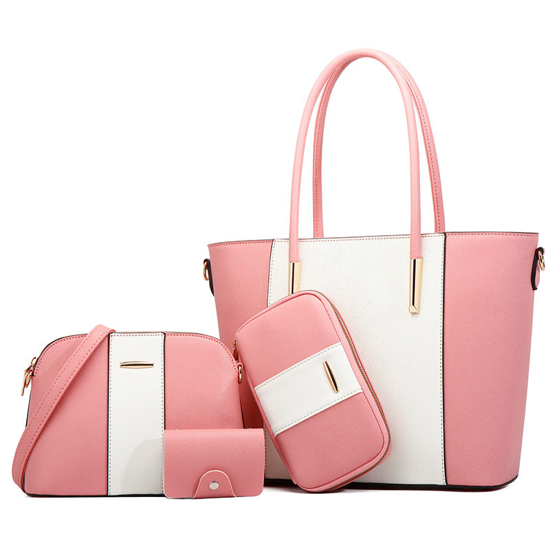 Two-Piece PU Leather Crossbody Bag Set