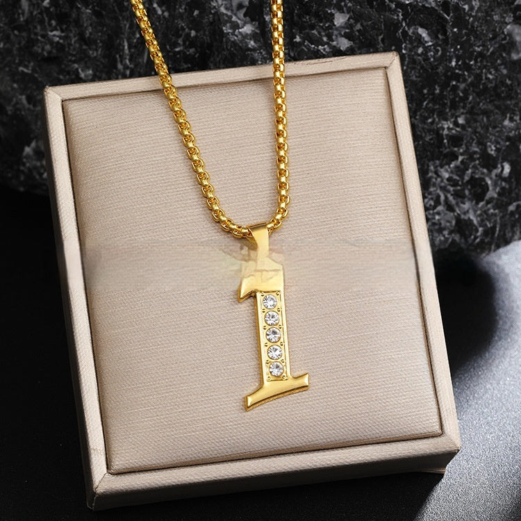 Initial Letter Necklace
