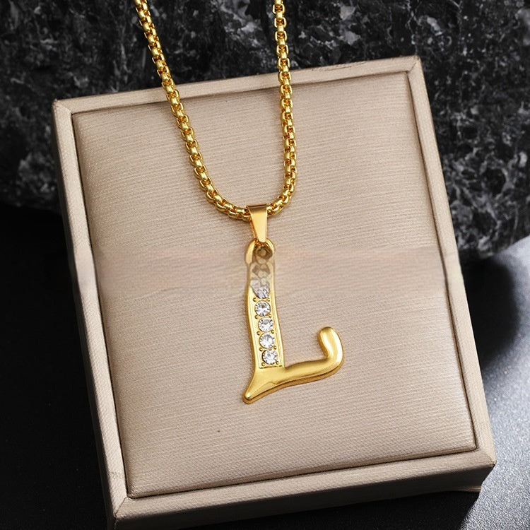 Initial Letter Necklace