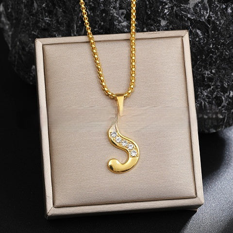 Initial Letter Necklace