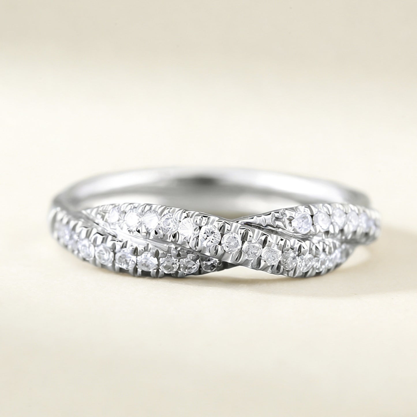 Twisted Cable Rope Ring