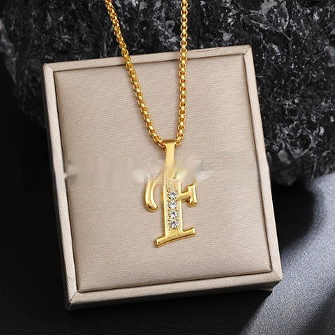 Initial Letter Necklace