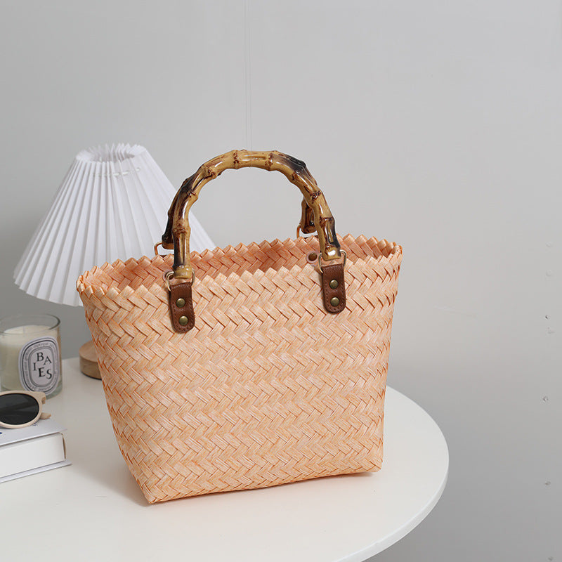 Retro Woven Tote