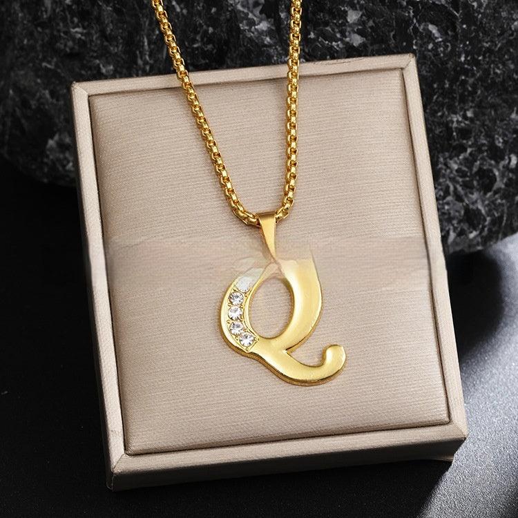 Initial Letter Necklace