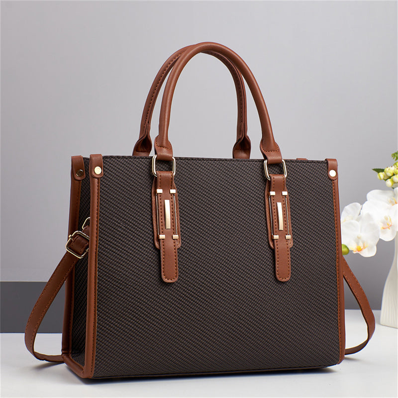 Saffiano Leather Tote Bag