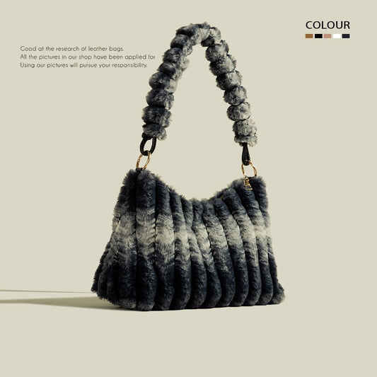 Plush Underarm Bag