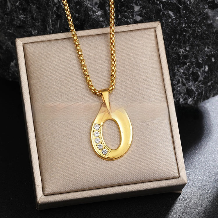 Initial Letter Necklace