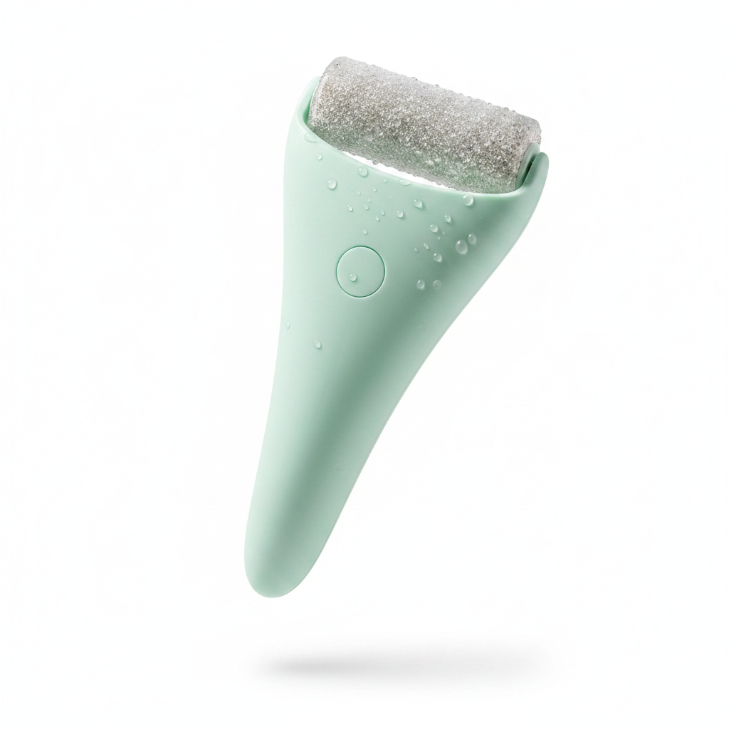 Facial Ice Roller — Fond blanc studio